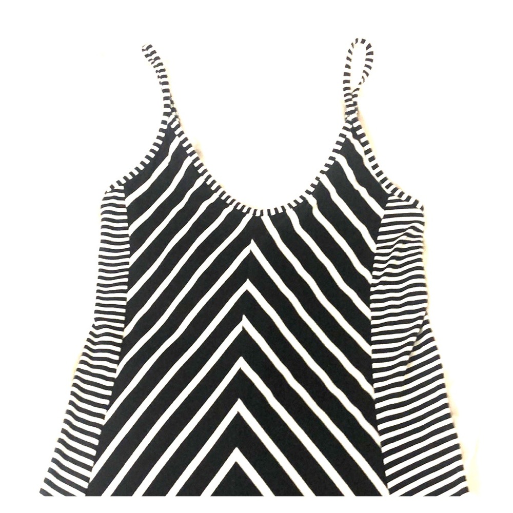Maxi dress striped